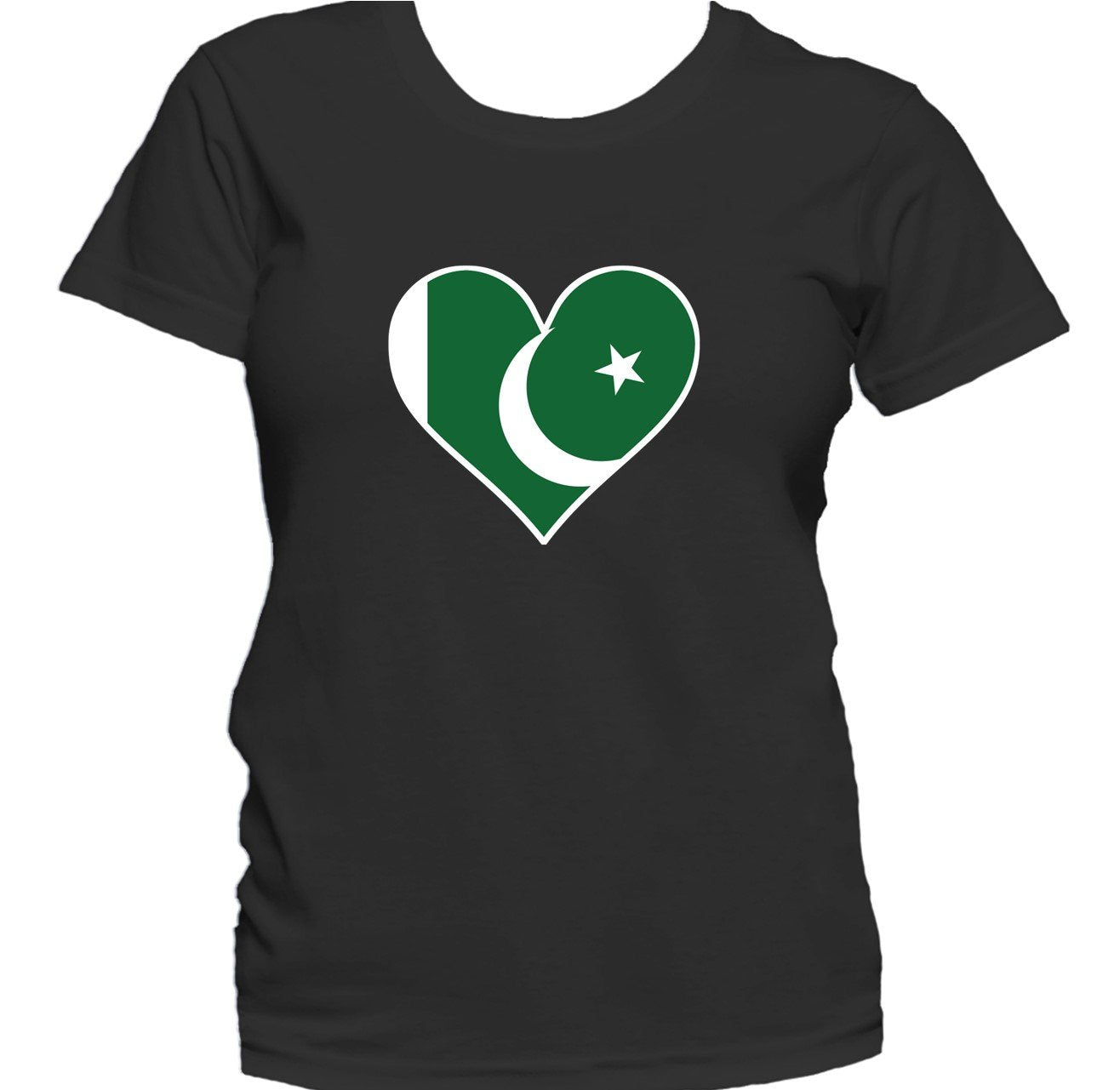 Pakistani Flag Heart Pakistan Love Women's T-Shirt