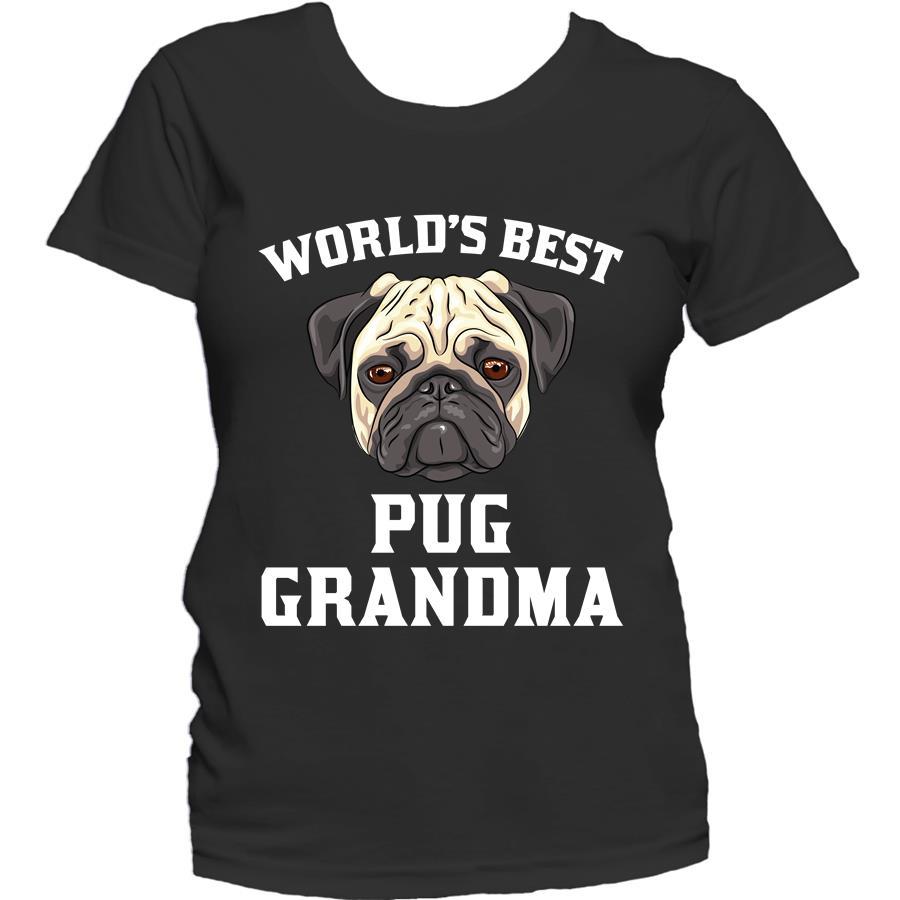 World's Best Pug Grandma Dog Women's T-Shirt