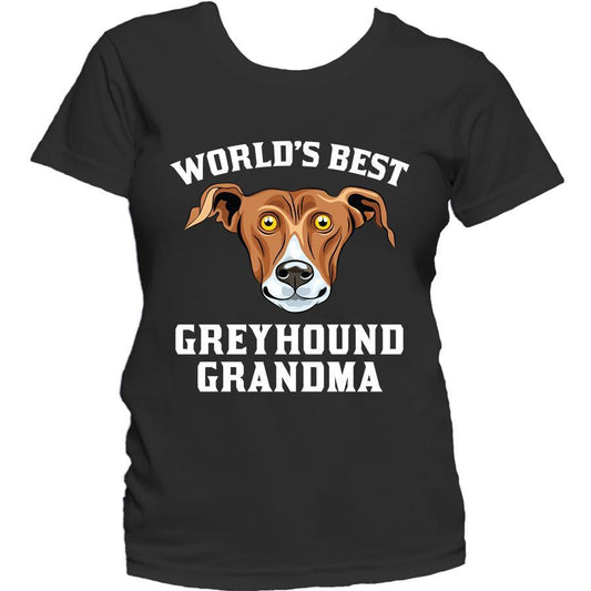 World's Best Greyhound Grandma Dog Women's T-Shirt