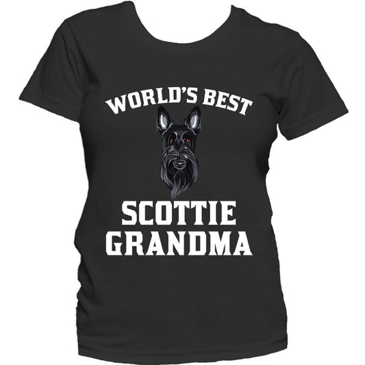 World's Best Scottie Grandma Dog Women's T-Shirt