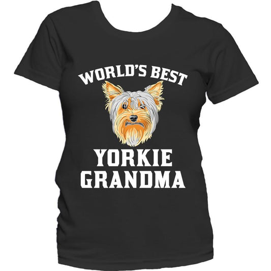 World's Best Yorkie Grandma Dog Women's T-Shirt