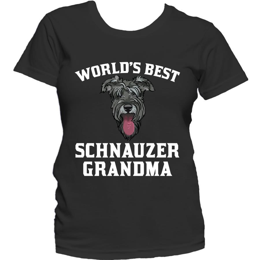 World's Best Schnauzer Grandma Dog Women's T-Shirt
