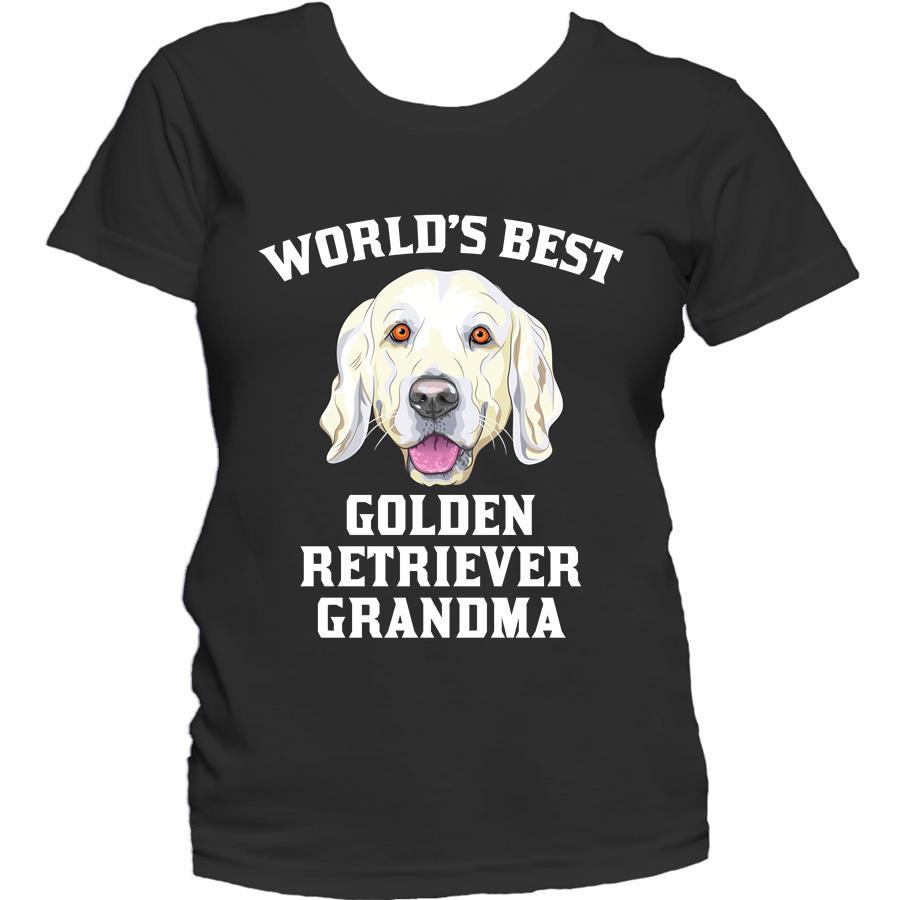 World's Best Golden Retriever Grandma Dog Women's T-Shirt