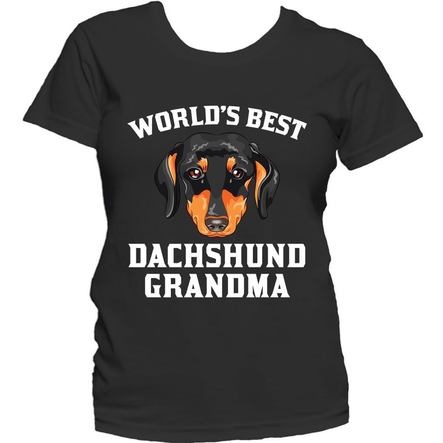 World's Best Dachshund Grandma Dog Women's T-Shirt