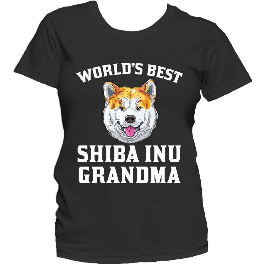 World's Best Shiba Inu Grandma Dog Women's T-Shirt