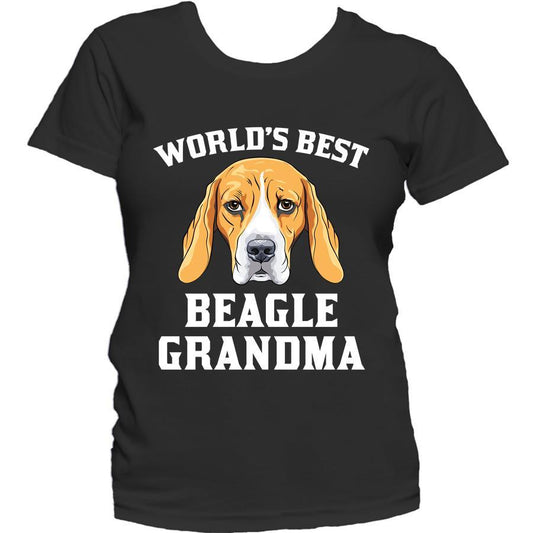 World's Best Beagle Grandma Dog Women's T-Shirt