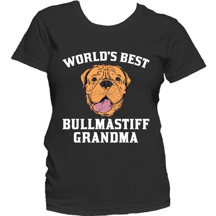 World's Best Bullmastiff Grandma Dog Women's T-Shirt