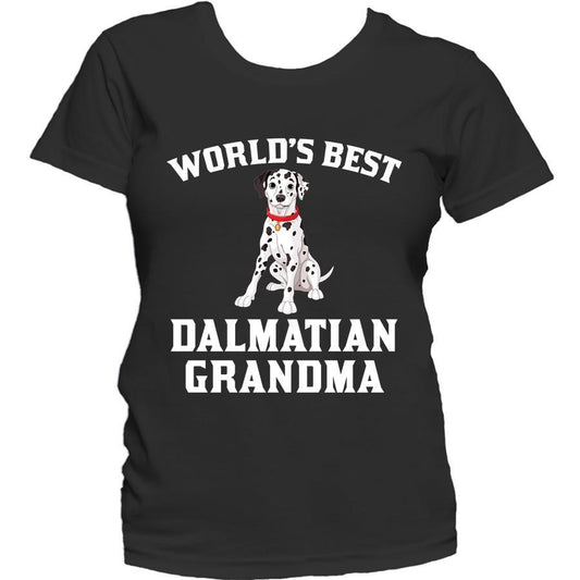 World's Best Dalmatian Grandma Dog Women's T-Shirt