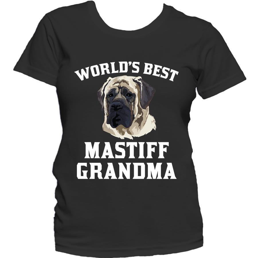 World's Best Mastiff Grandma Dog Women's T-Shirt