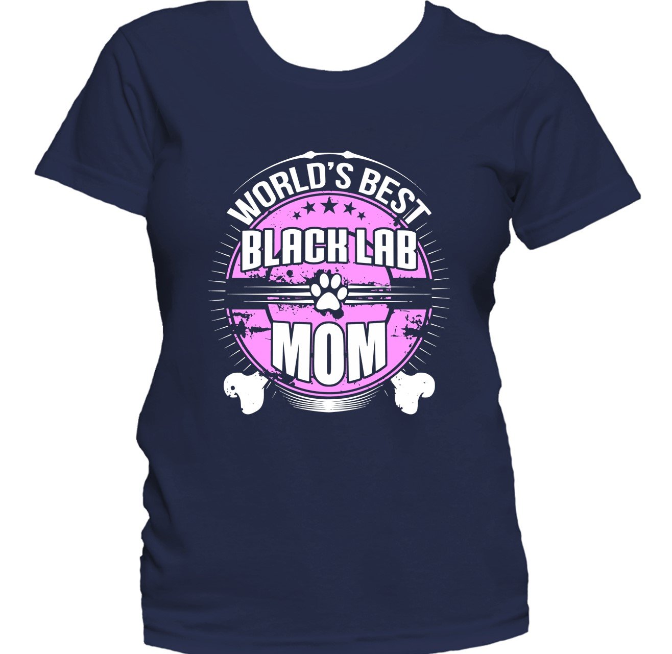 World's Best Black Lab Mom Dog Owner T-Shirt