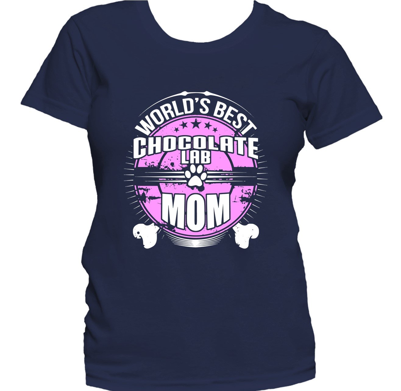 World's Best Chocolate Lab Mom Dog Owner T-Shirt