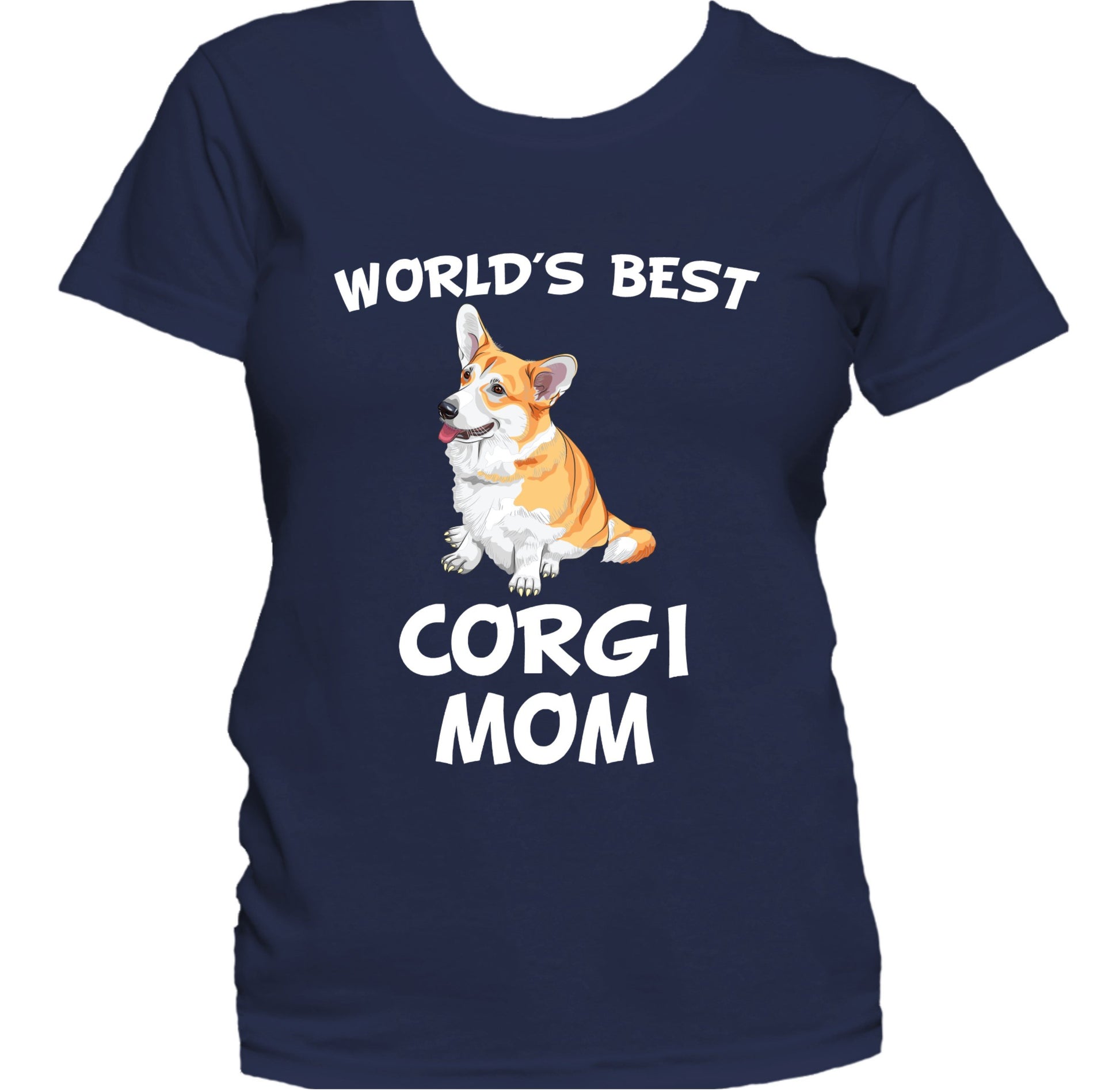 World's Best Corgi Mom Dog Owner Women's T-Shirt