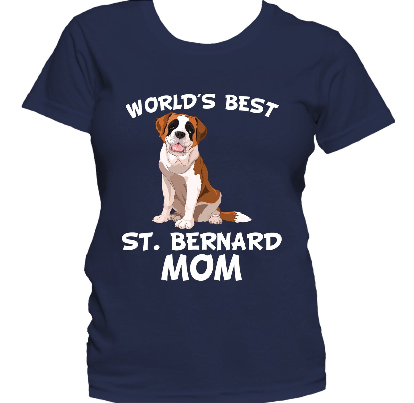 World's Best St. Bernard Mom Dog Owner Women's T-Shirt
