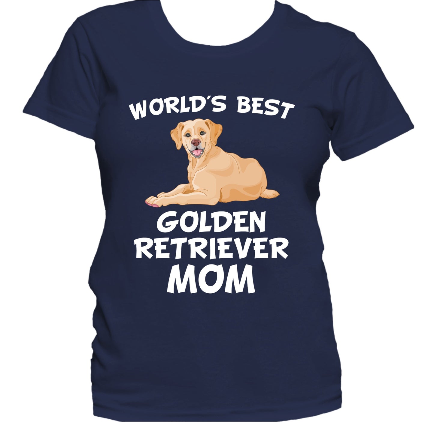 World's Best Golden Retriever Mom Dog Owner Women's T-Shirt