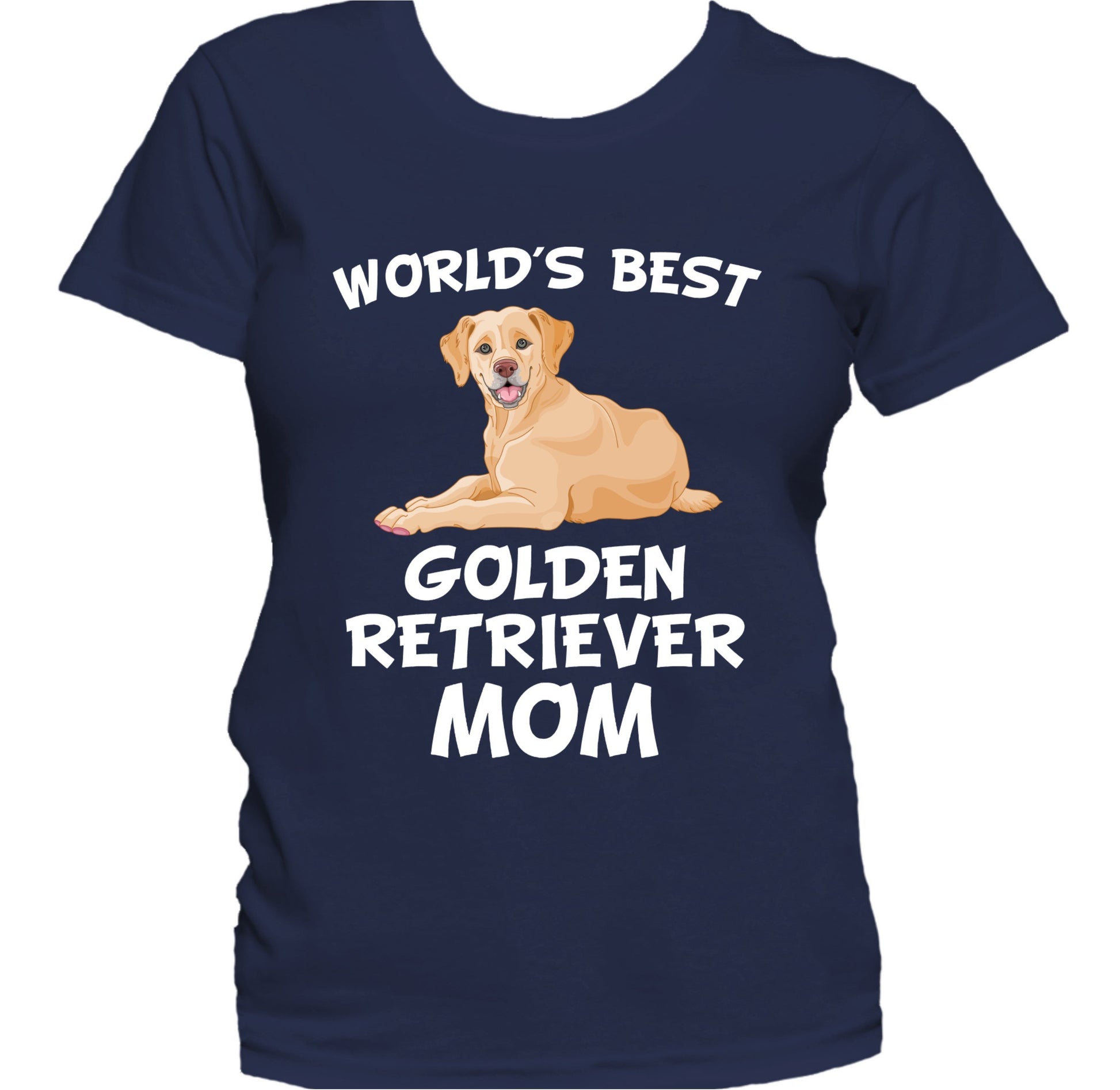 World's Best Golden Retriever Mom Dog Owner Women's T-Shirt