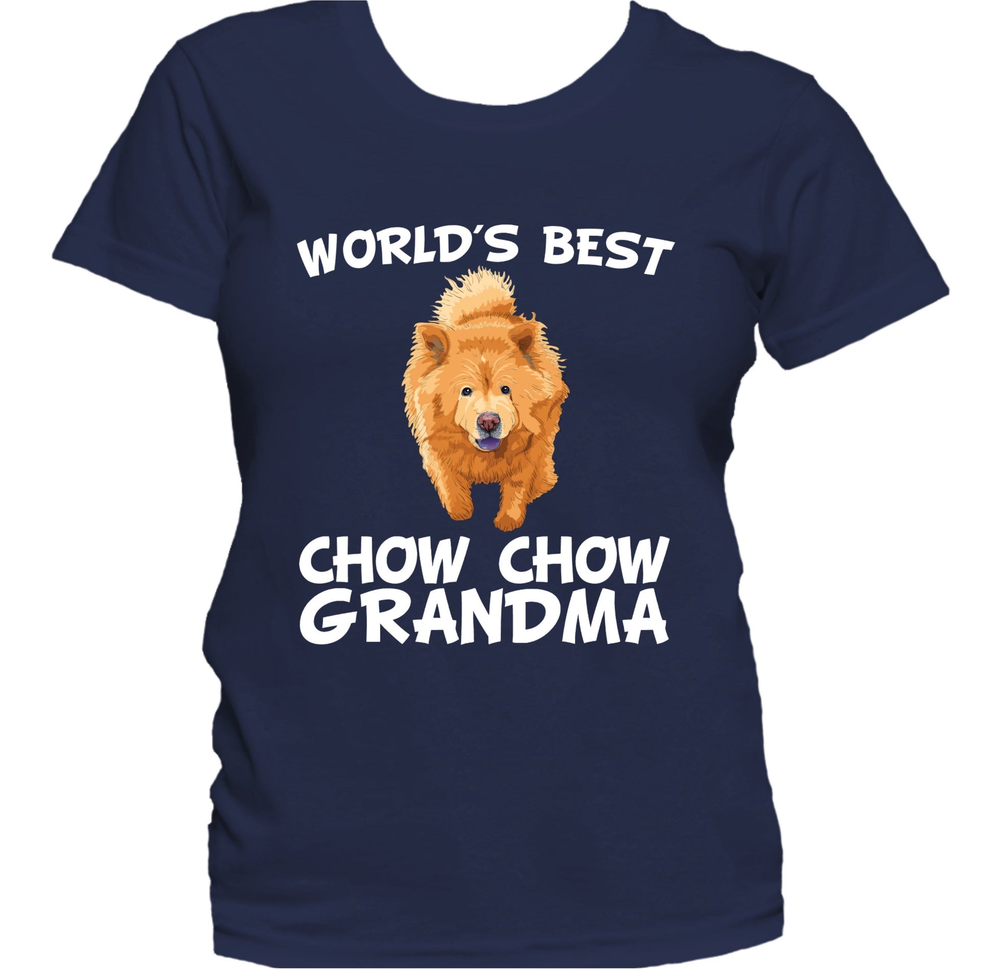 World's Best Chow Chow Grandma Dog Owner Women's T-Shirt