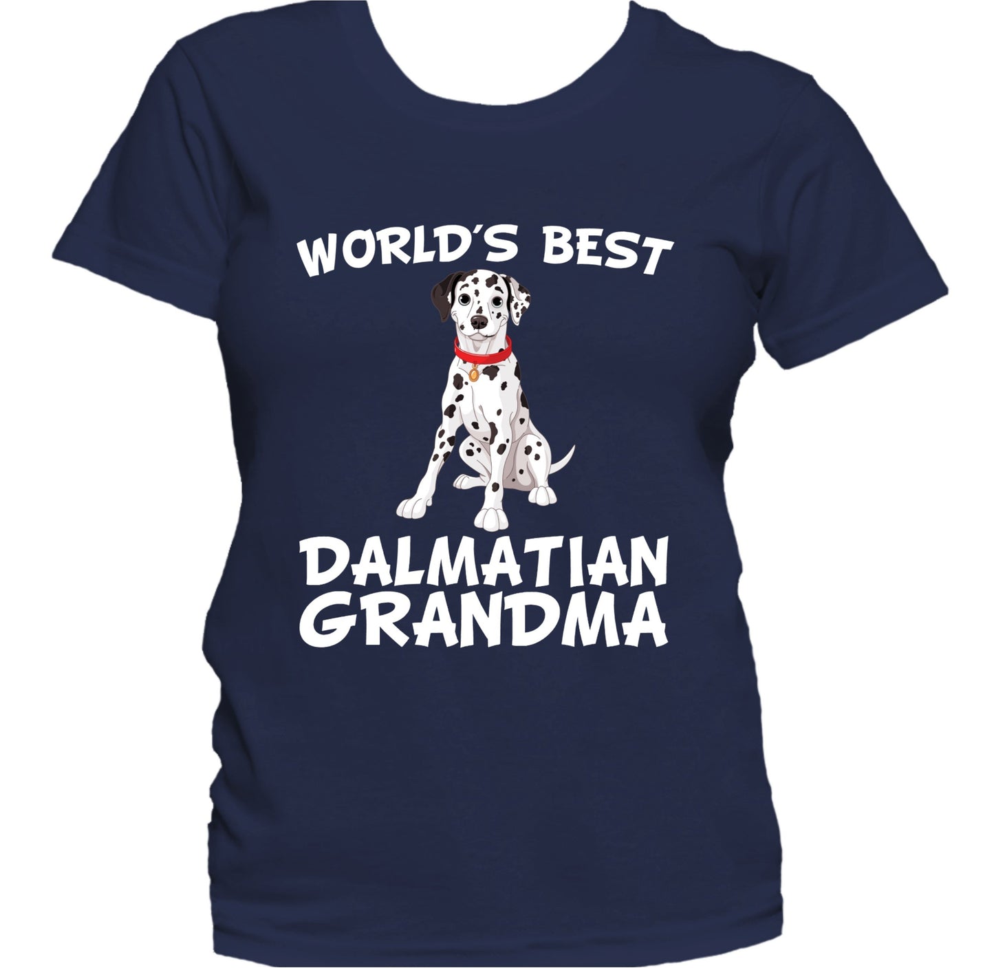 World's Best Dalmatian Grandma Dog Owner Women's T-Shirt