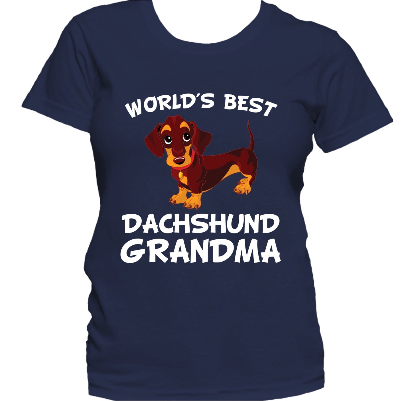 World's Best Dachshund Grandma Dog Owner Women's T-Shirt