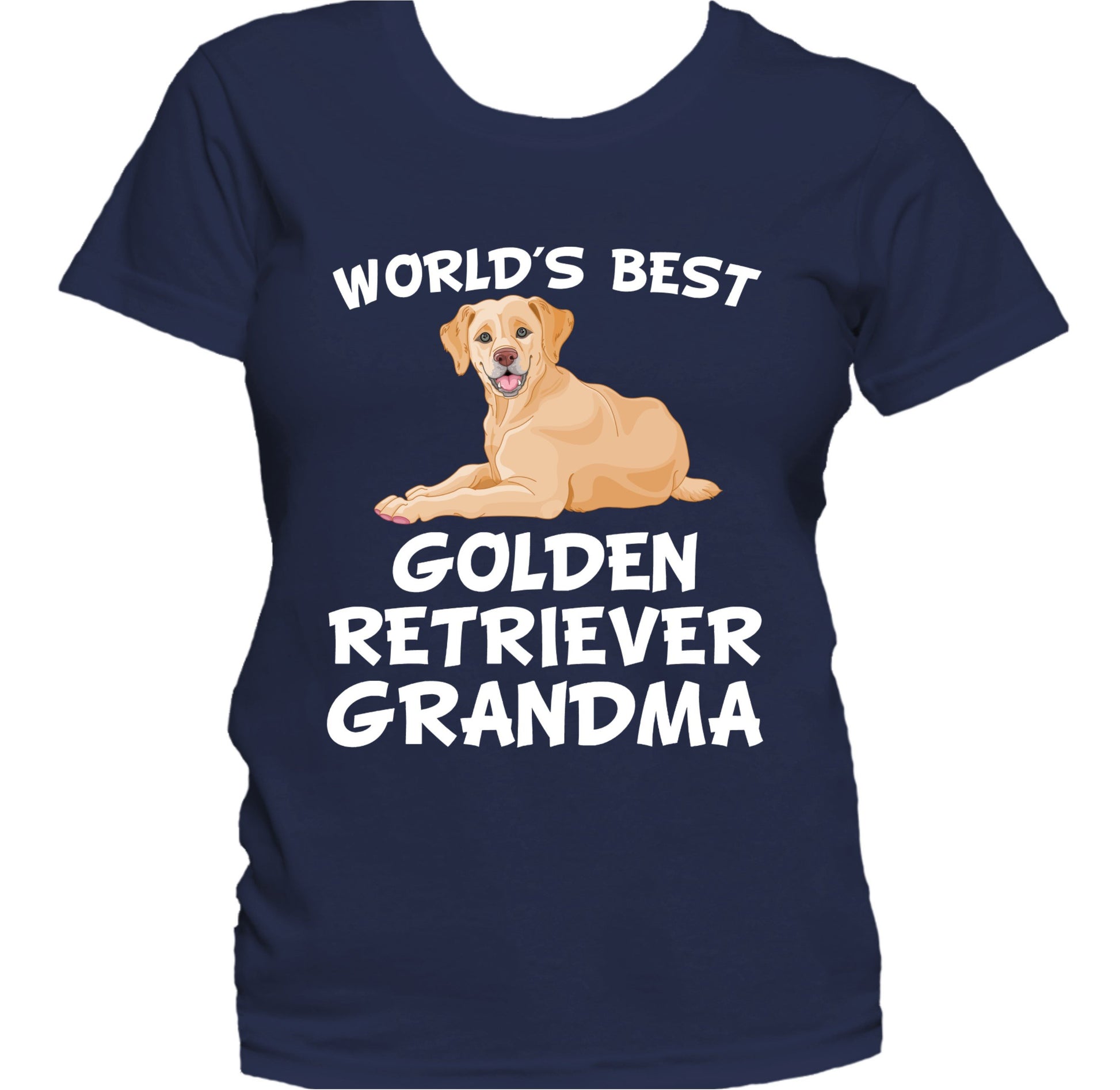 World's Best Golden Retriever Grandma Dog Owner Women's T-Shirt