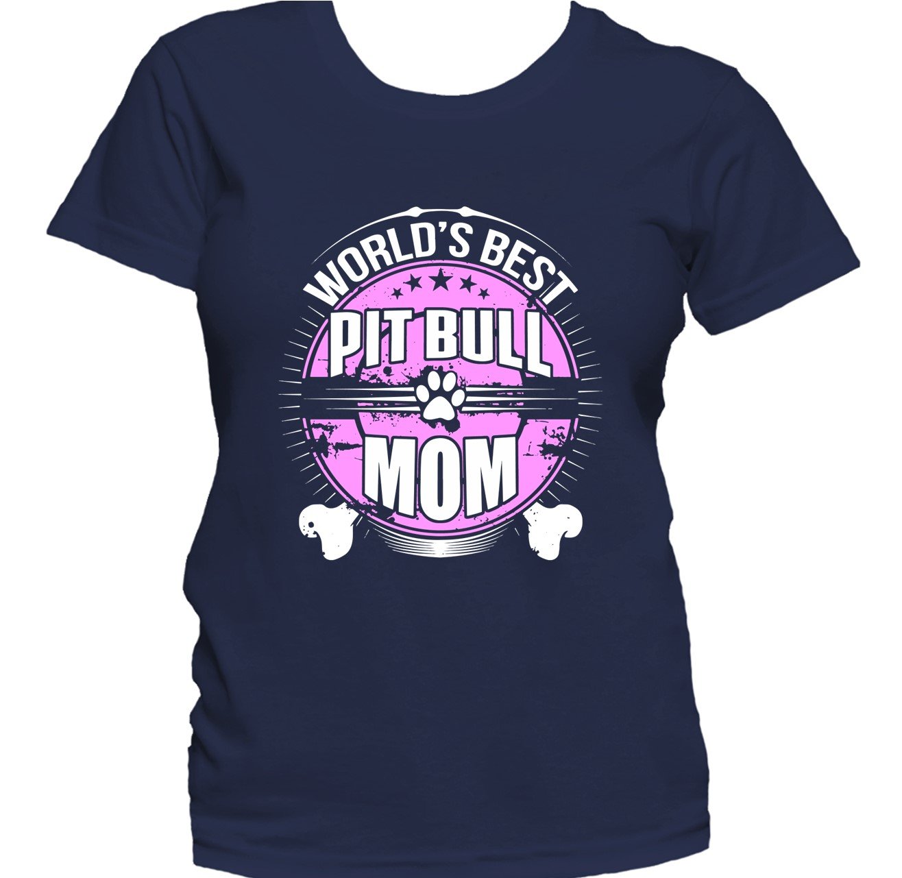 World's Best Pit Bull Mom Dog Owner T-Shirt