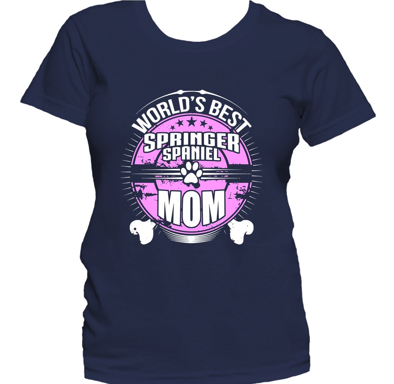 World's Best Springer Spaniel Mom Dog Owner T-Shirt