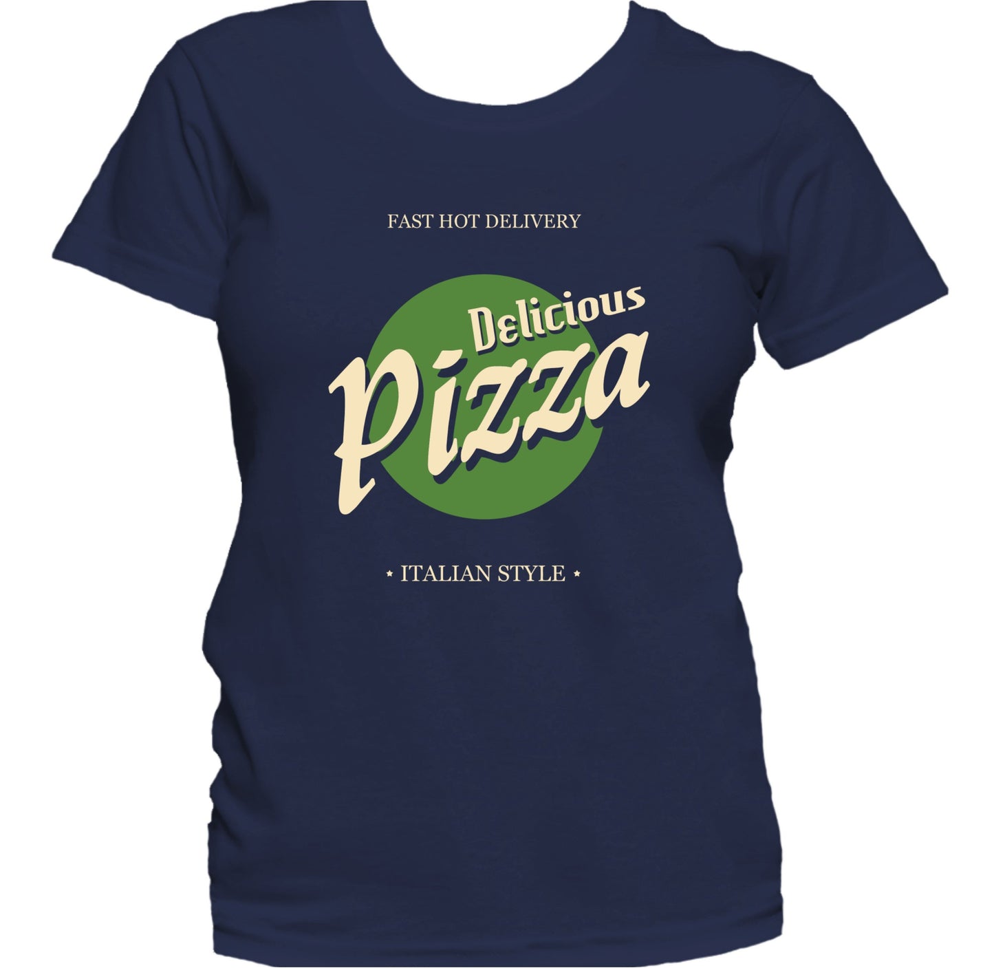 Delicious Pizza Vintage Pizza Delivery Boy Women's T-Shirt