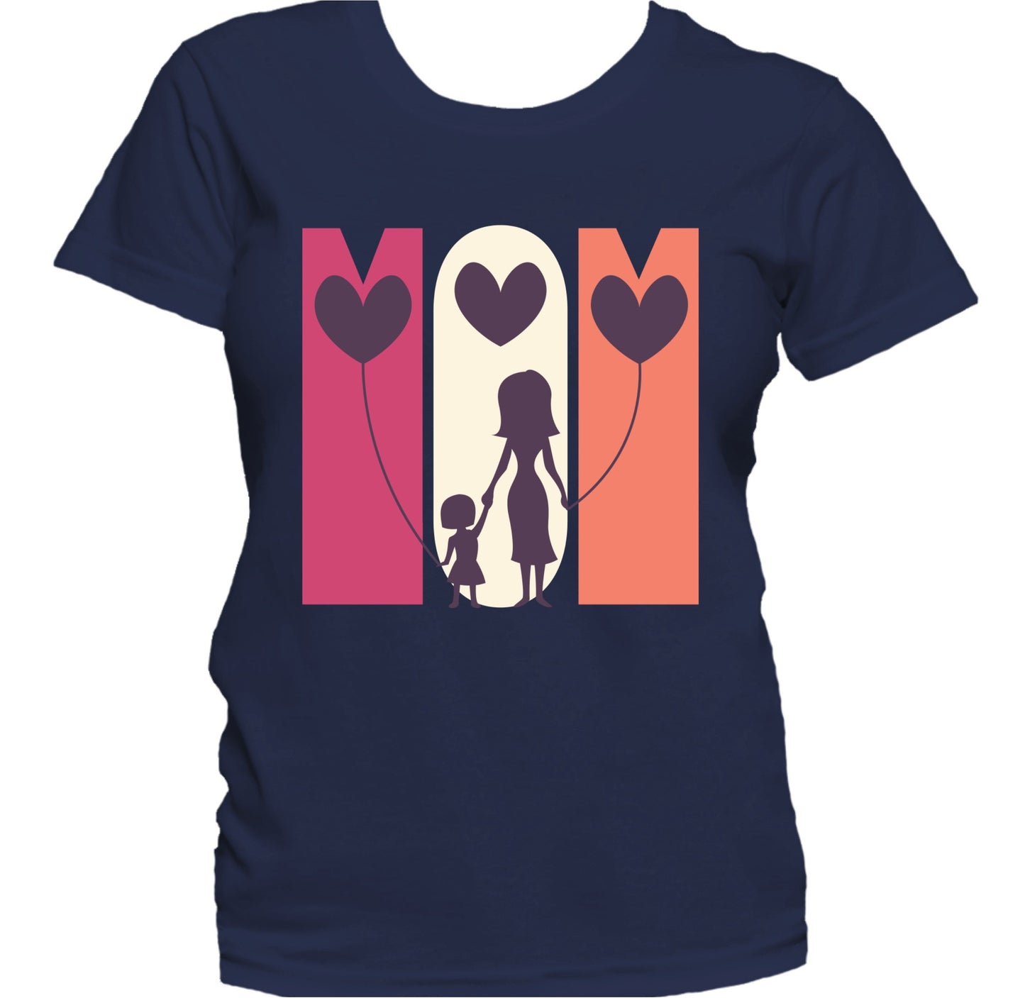 Vintage Retro Mom Mother's Day 1970's Style Women's T-Shirt 