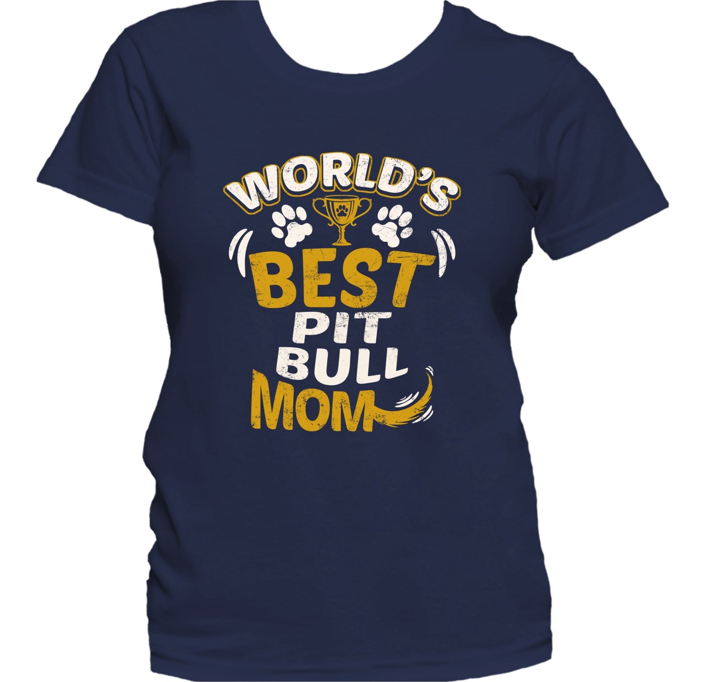 World's Best Pit Bull Mom Women's T-Shirt