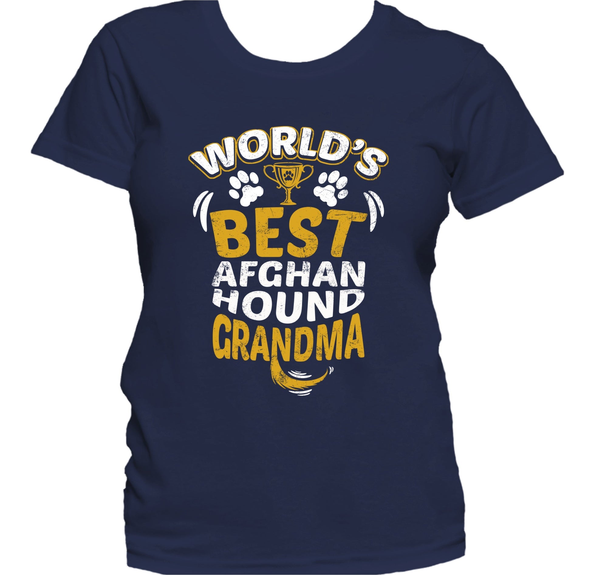 World's Best Afghan Hound Grandma Granddog Women's T-Shirt