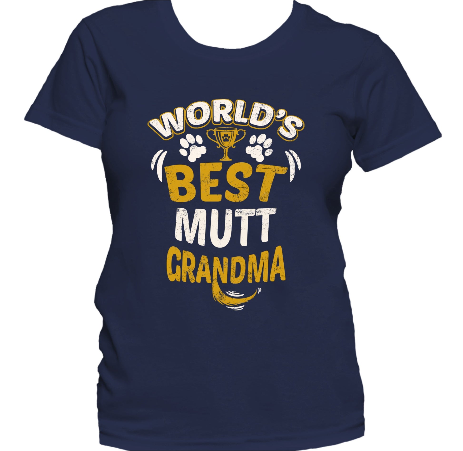 World's Best Mutt Grandma Granddog Women's T-Shirt