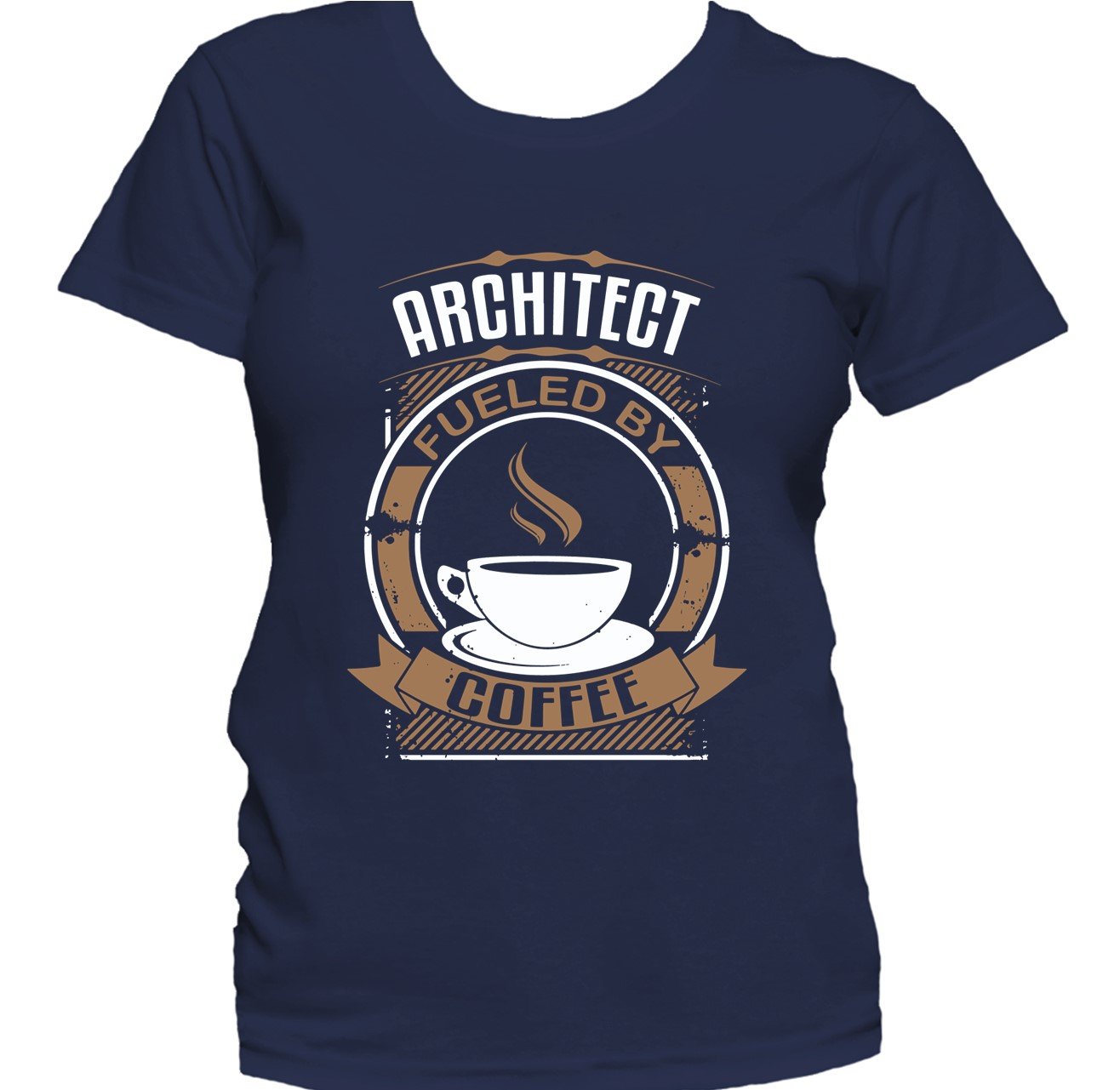 Architect Fueled By Coffee Funny Architecture Women's T-Shirt
