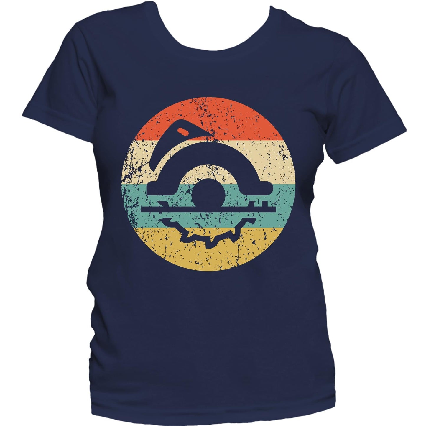 Carpenter Shirt - Vintage Retro Circular Saw Women's T-Shirt