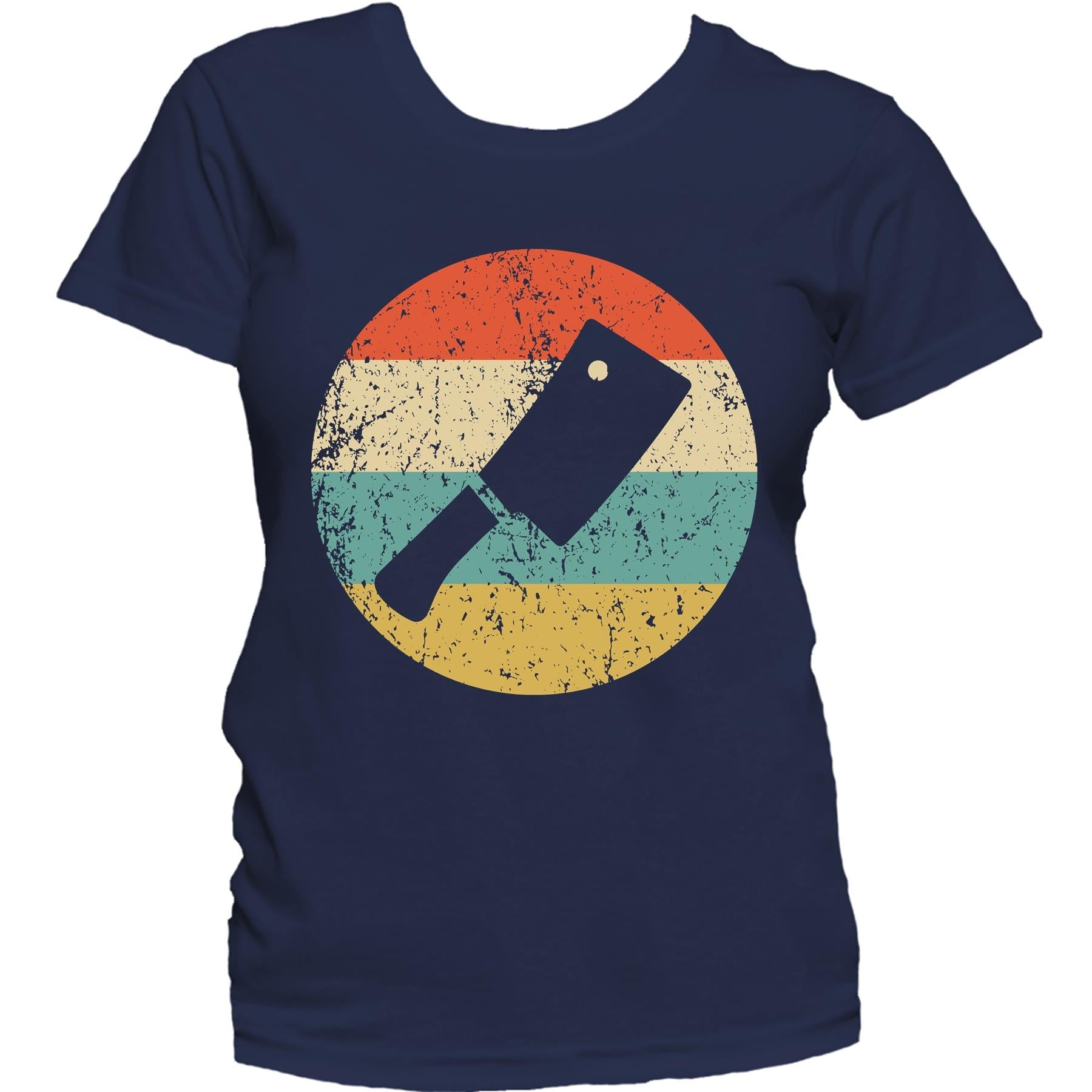 Butcher Shirt - Vintage Retro Meat Cleaver Women's T-Shirt