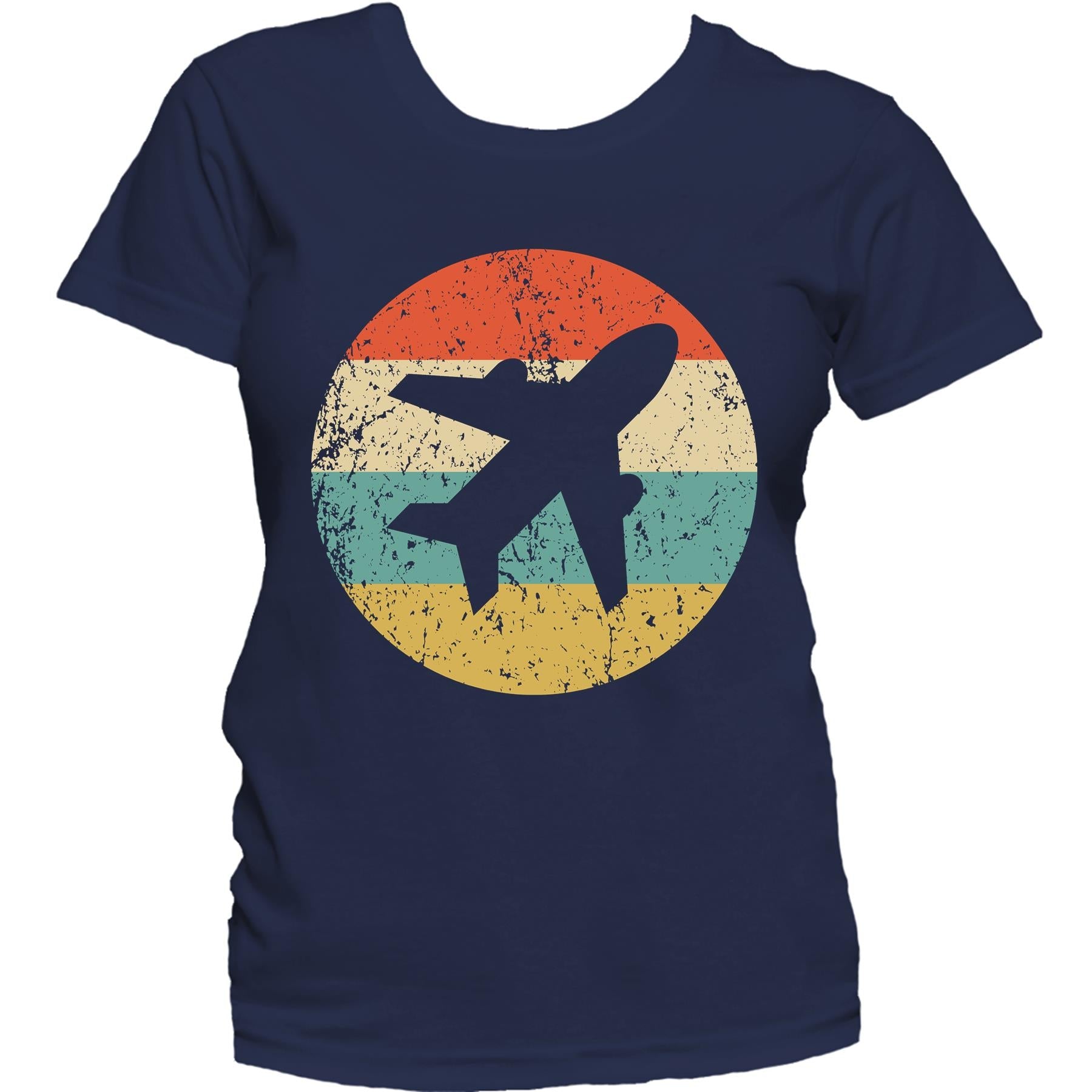 Pilot Shirt - Vintage Retro Airplane Women's T-Shirt