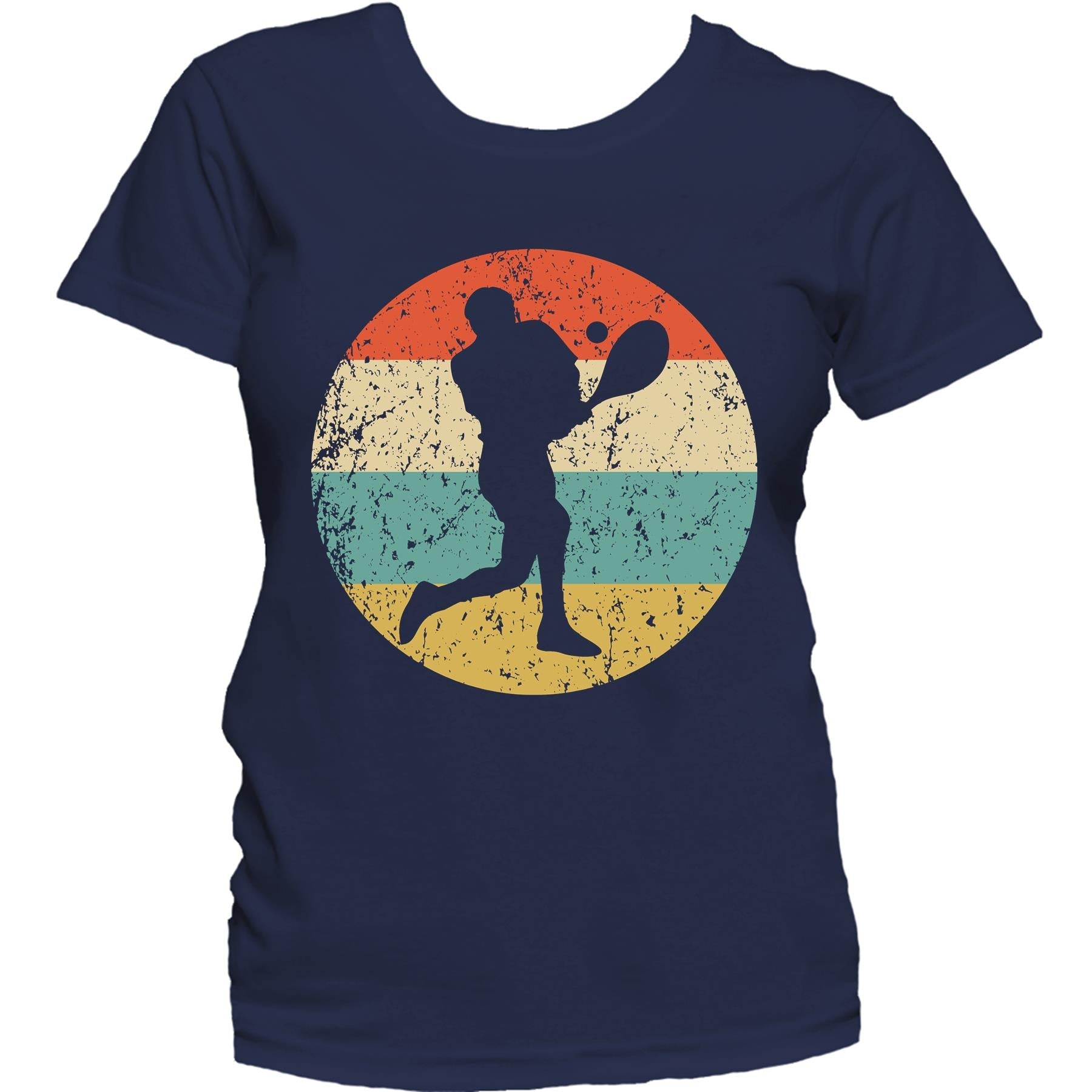 Tennis Shirt - Vintage Retro Tennis Player Women's T-Shirt