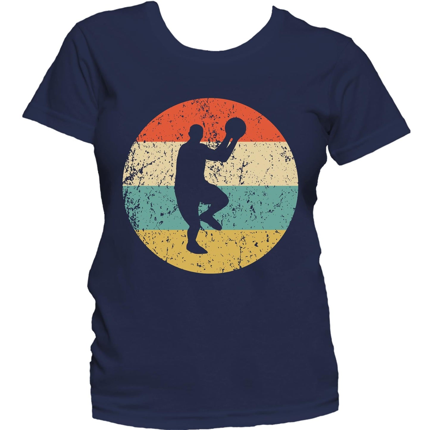 Basketball Shirt - Vintage Retro Basketball Player Women's T-Shirt