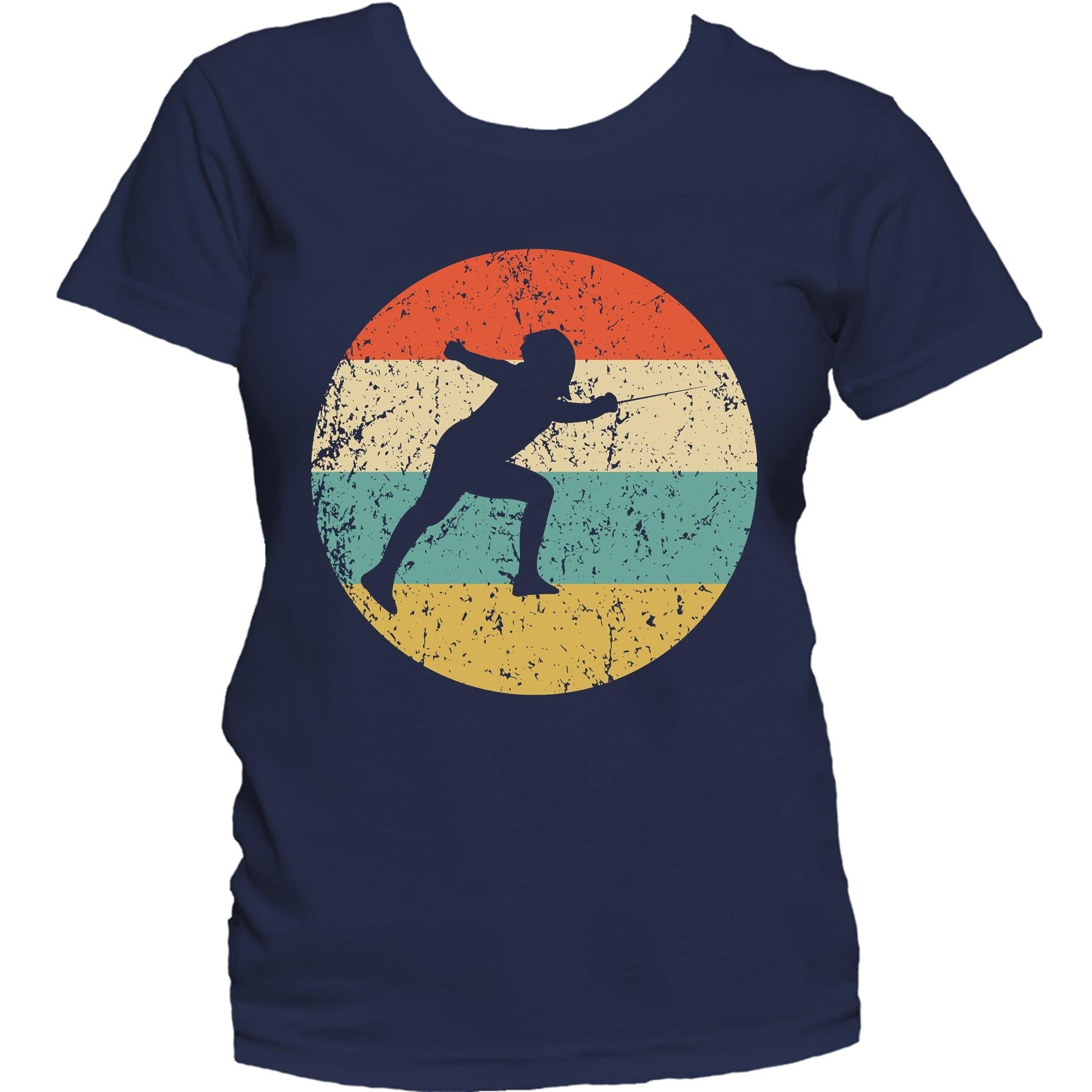 Fencing Shirt - Vintage Retro Fencer Women's T-Shirt