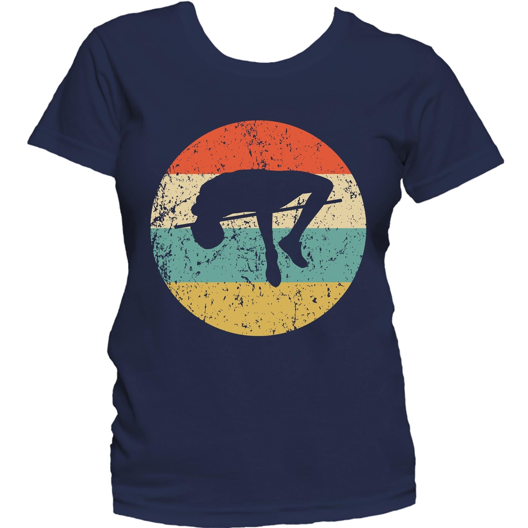 High Jump Shirt - Vintage Retro Track And Field Women's T-Shirt