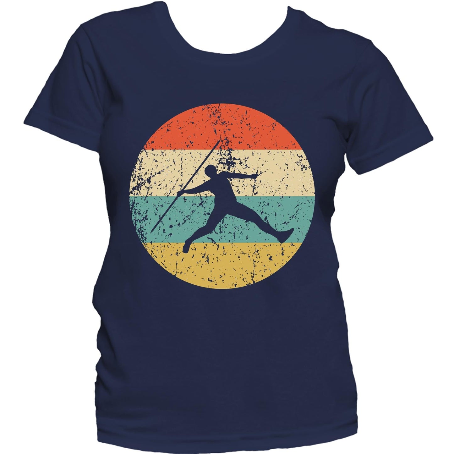 Javelin Throw Shirt - Vintage Retro Track And Field Women's T-Shirt