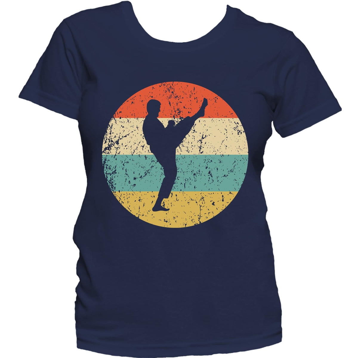 Karate Shirt - Vintage Retro Martial Arts Women's T-Shirt