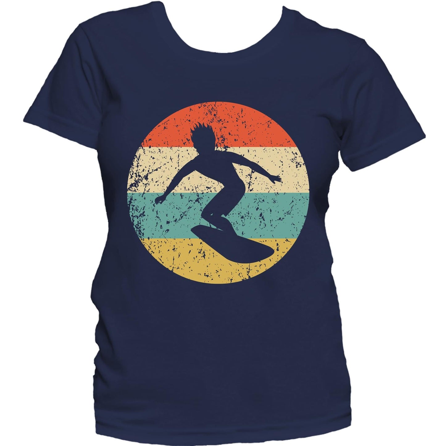 Surfing Shirt - Vintage Retro Surfer Women's T-Shirt