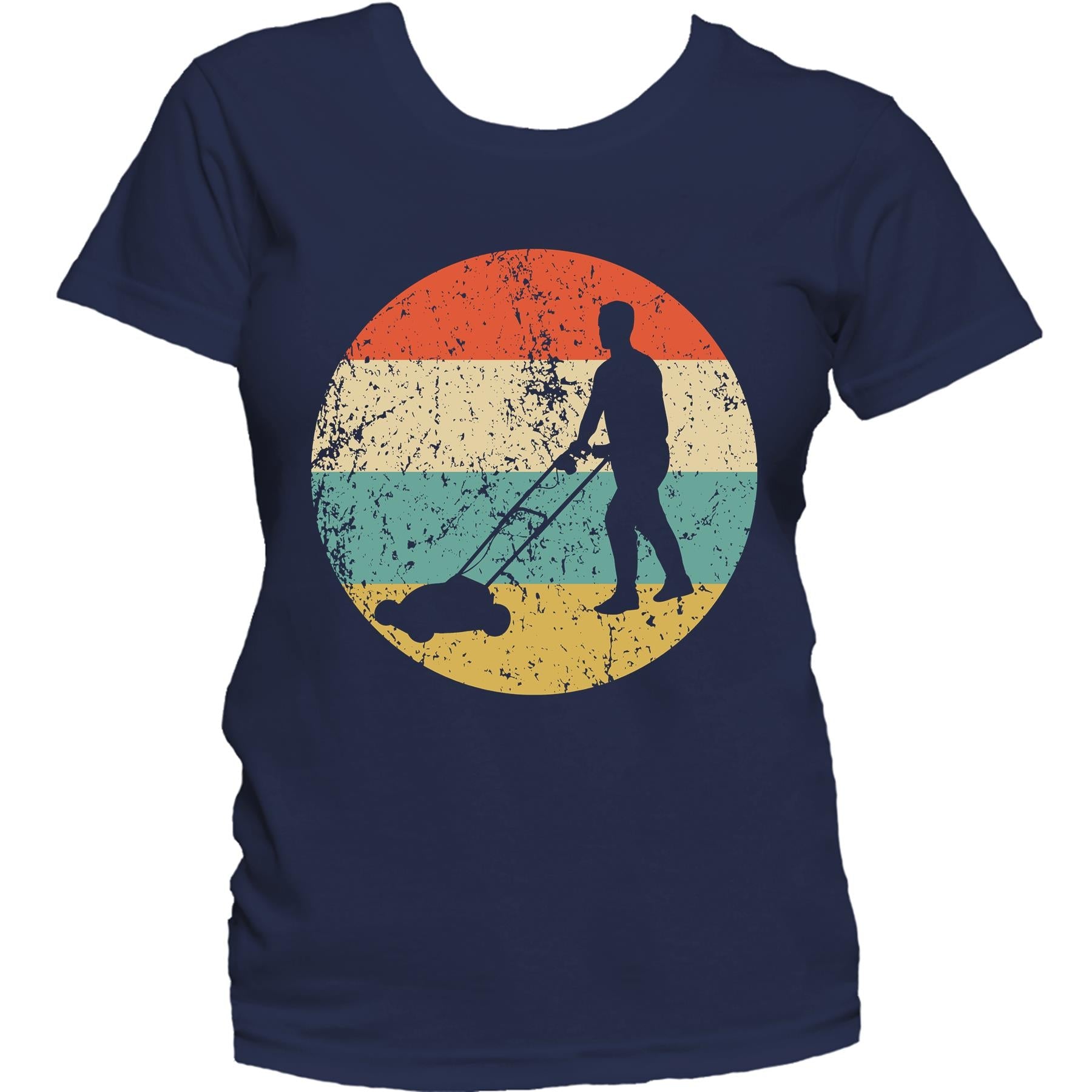 Lawnmowing Shirt - Vintage Retro Lawnmower Women's T-Shirt