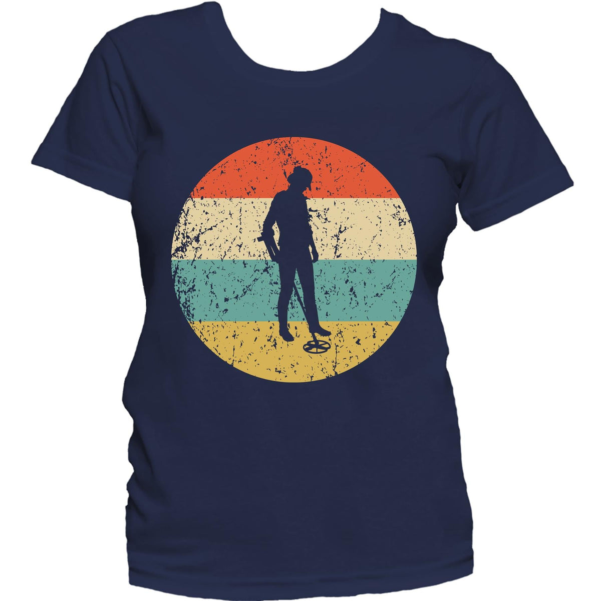 Metal Detecting Shirt - Vintage Retro Coinshooter Women's T-Shirt
