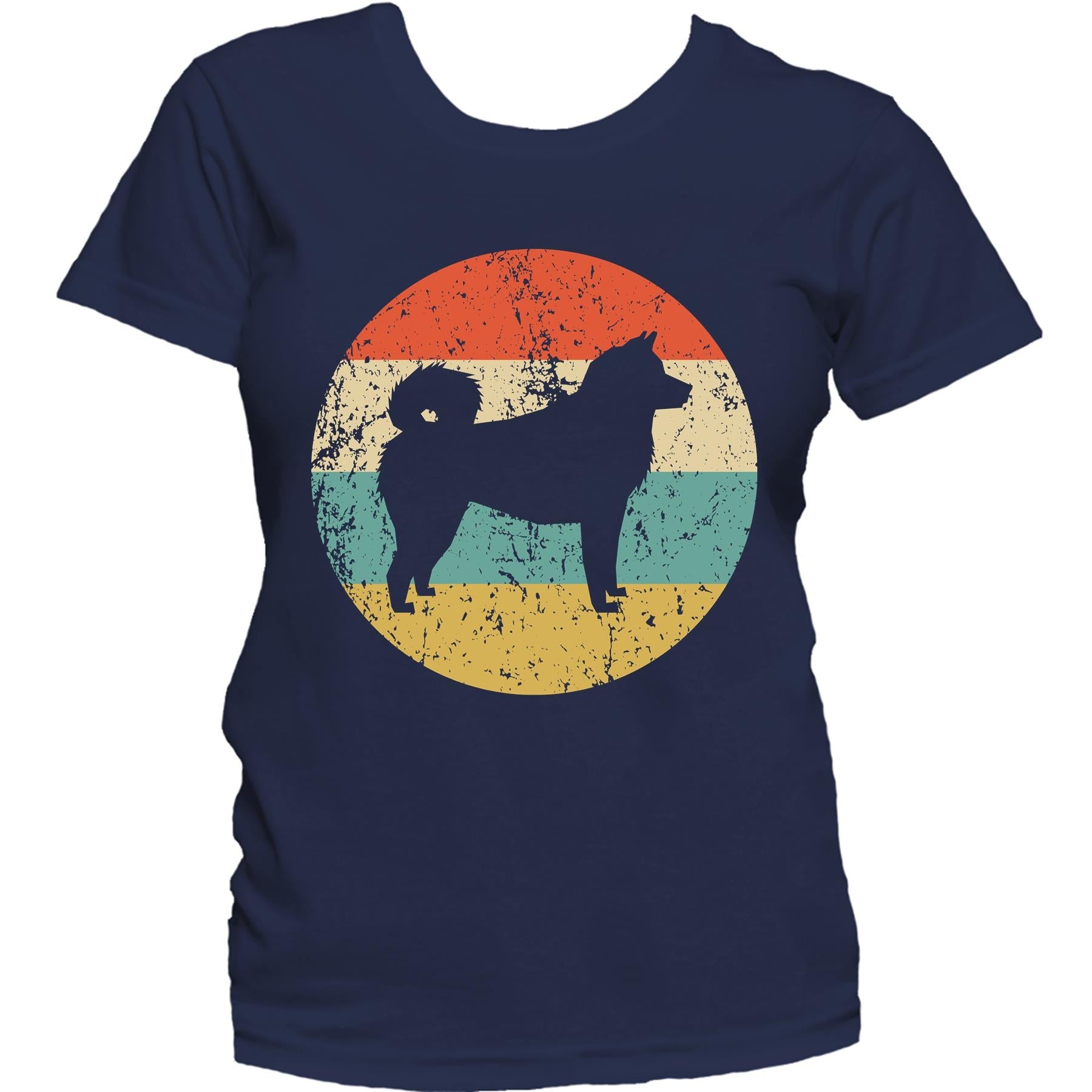 Akita Shirt - Vintage Retro Akita Inu Dog Women's T-Shirt