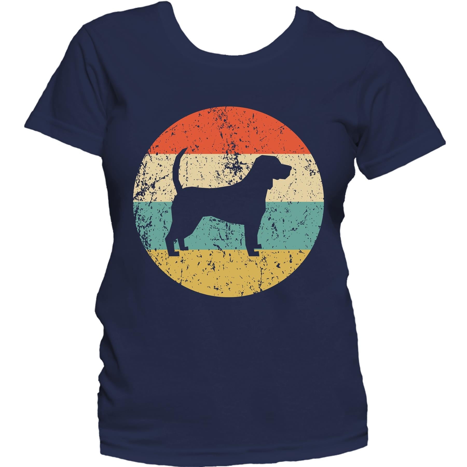Beagle Shirt - Vintage Retro Beagle Dog Women's T-Shirt