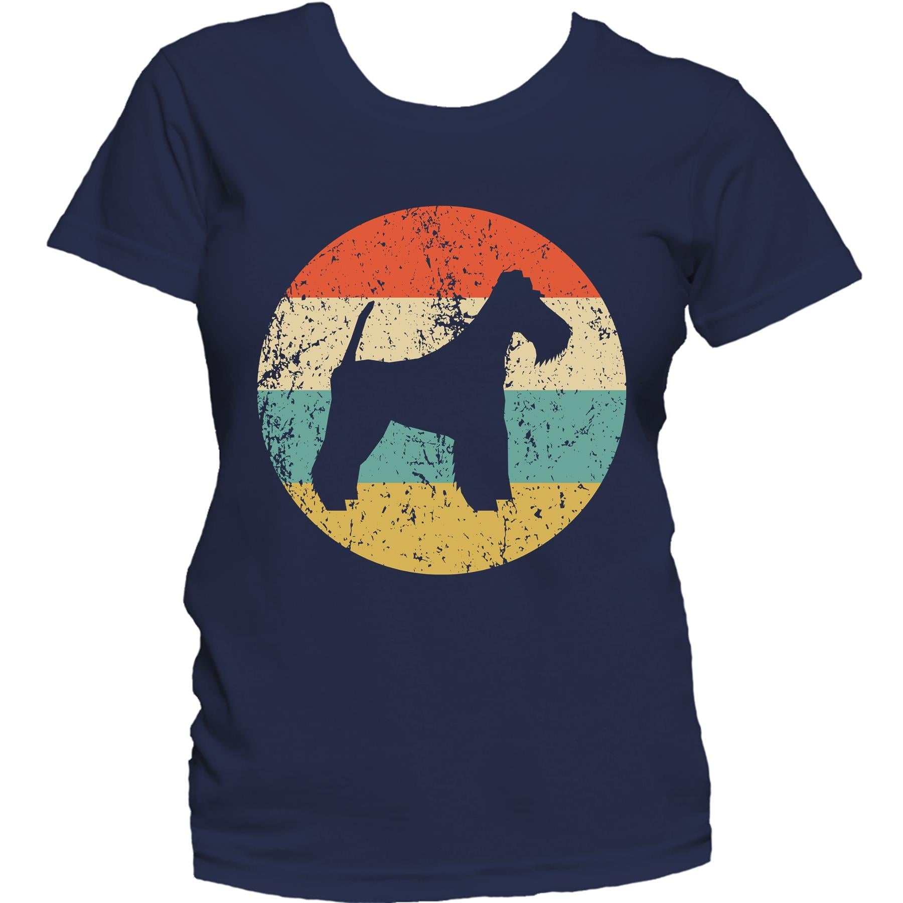 Fox Terrier Shirt - Vintage Retro Fox Terrier Dog Women's T-Shirt