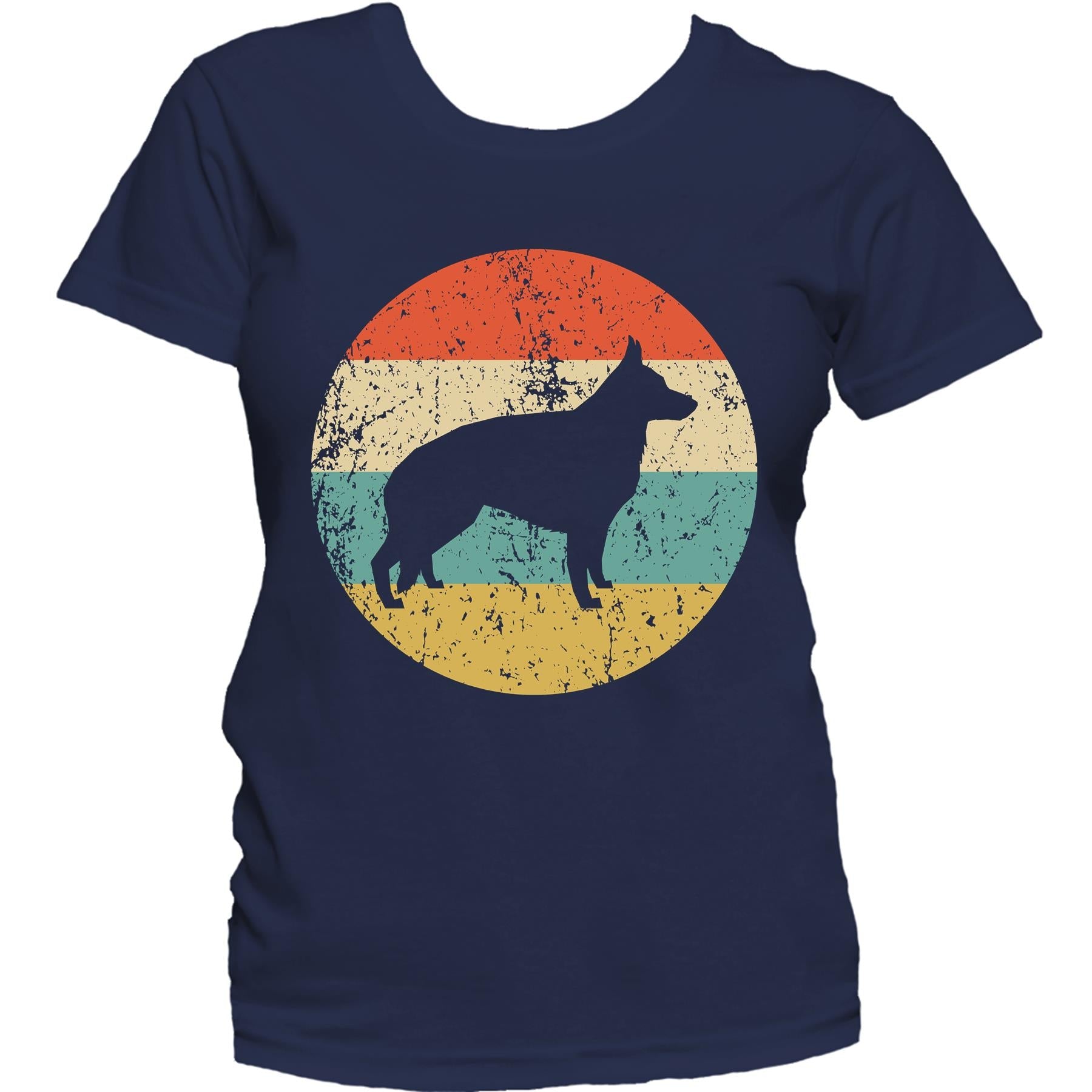 German Shepherd Shirt - Retro German Shepherd Dog Women's T-Shirt