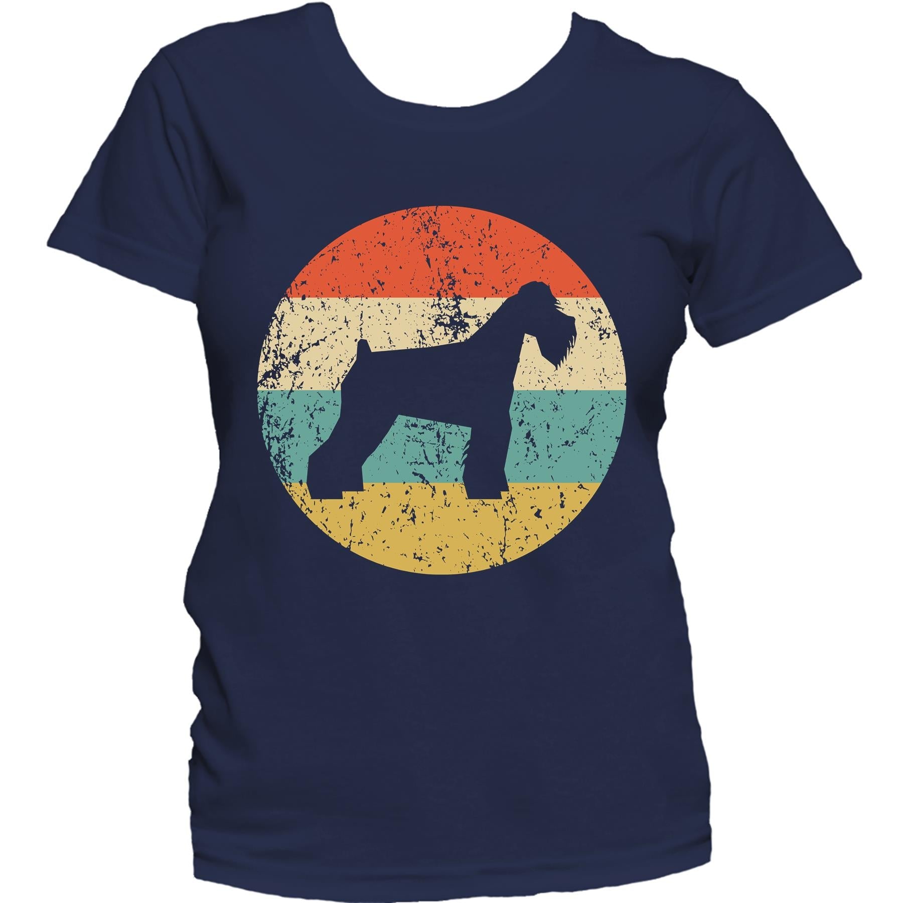 Schnauzer Shirt - Vintage Retro Schnauzer Dog Women's T-Shirt