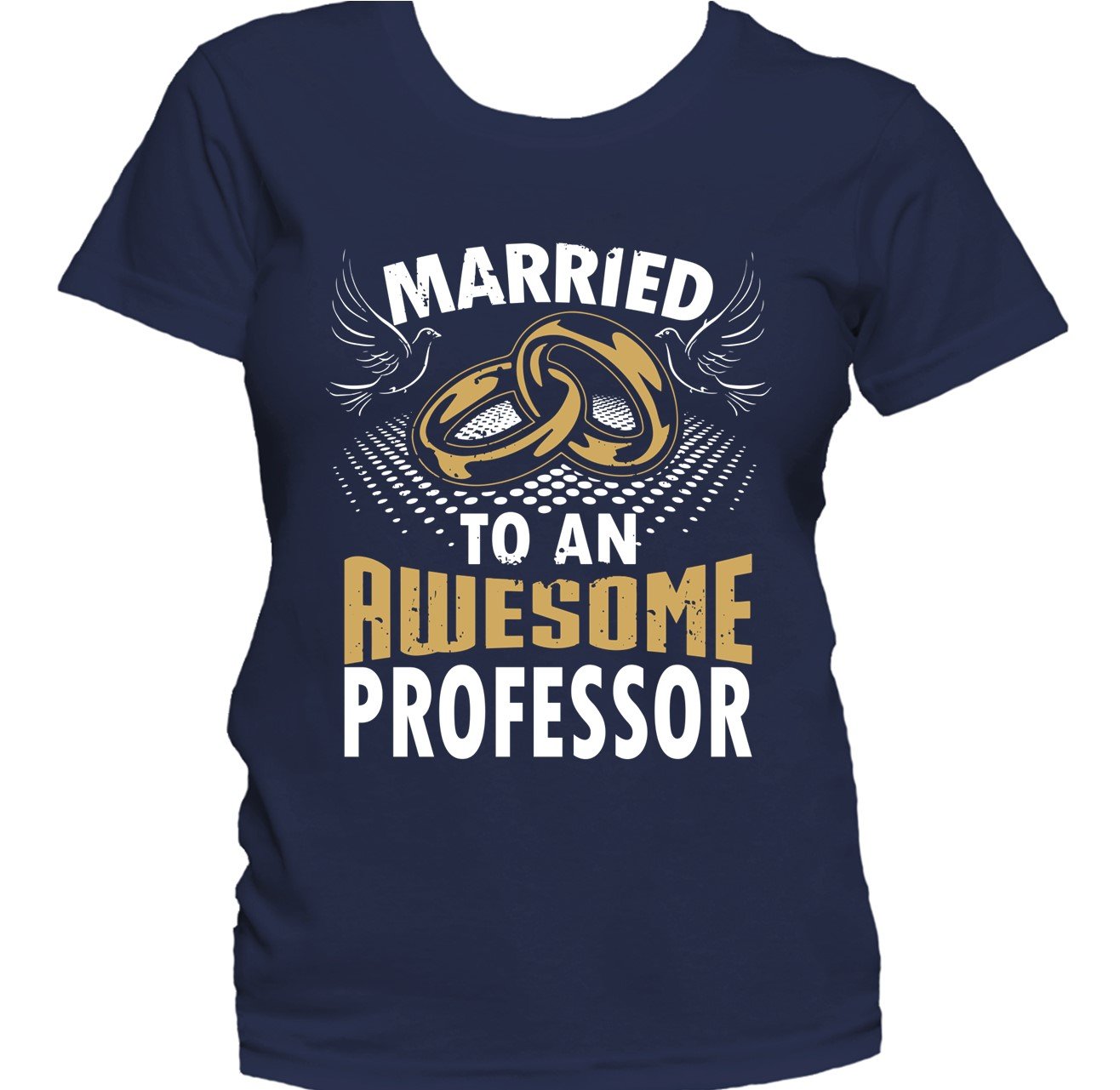 Married To An Awesome Professor Women's T-Shirt