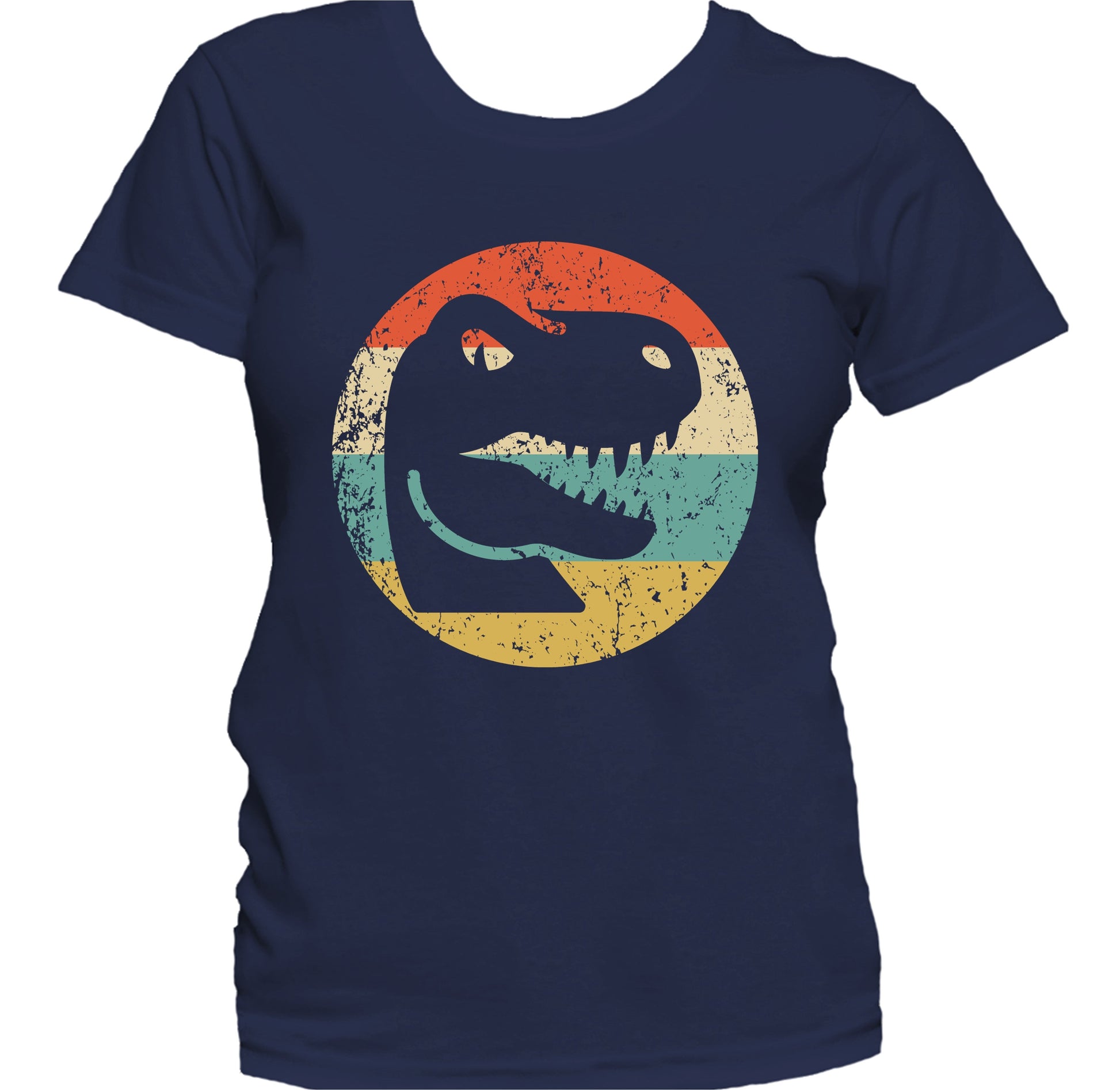 Tyrannosaurus Rex T Rex Retro Style Dinosaur Women's T-Shirt